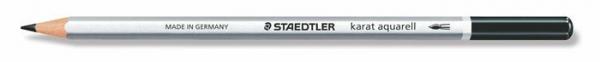 Akvarelová ceruzka, STAEDTLER "Karat", čierna