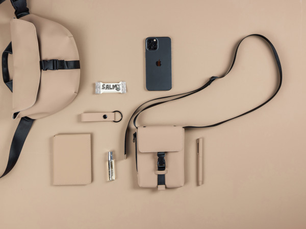 VINGA Baltimore RCS taška na nevyhnutnosti greige 7