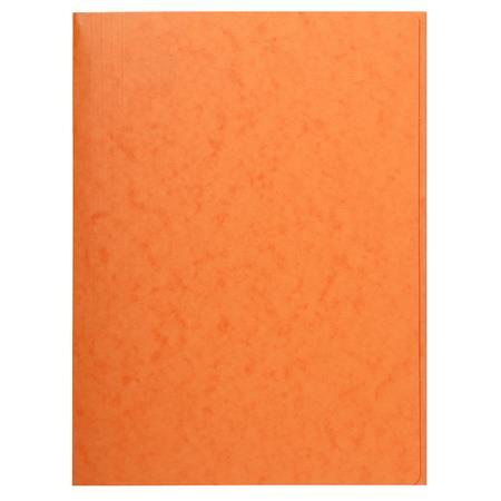 Doska s chlopňami, kartón, A4, EXACOMPTA, oranžová