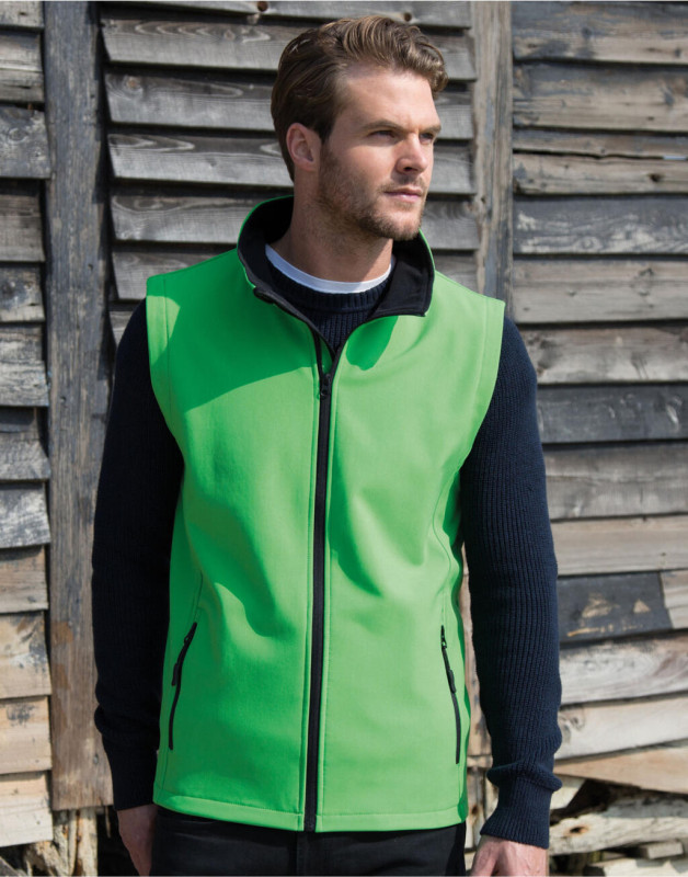 Potlačiteľná Softshell vesta