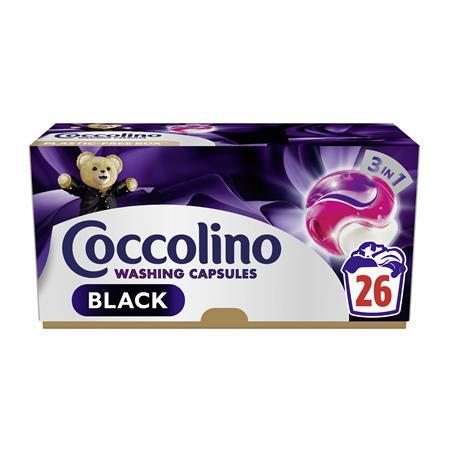 Kapsuly na pranie, 26 ks, COCCOLINO "3in1 Black" 1