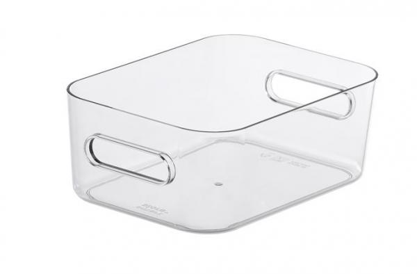 Úložný box, plastový, 1,5 l, SMARTSTORE "Compact Clear S", priehľadný 1