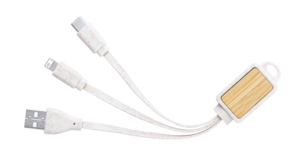 Korux prívesok na kľúče s USB nabíjacím káblom 1