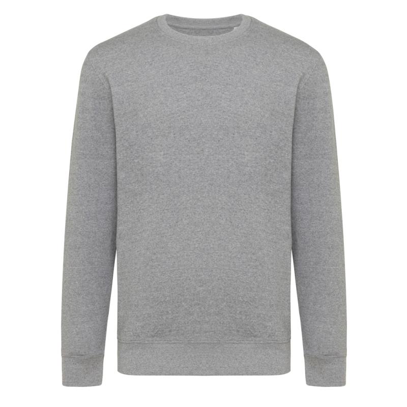 Ľahká mikina IQONIQ Etosha z recykl. bavlny light heather anthracite M 1