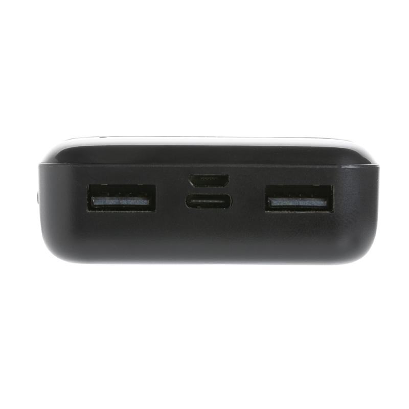 Powerbanka 10 000 mAh z RCS recyklovaného plastu čierna 5