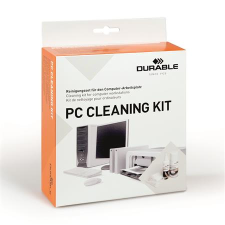Čistiaca sada na plastové povrchy a monitory, DURABLE "PC CLEANING KIT"