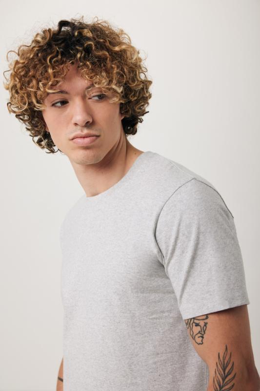 Tričko IQONIQ Brett z recykl. bavlny light heather grey XL 7
