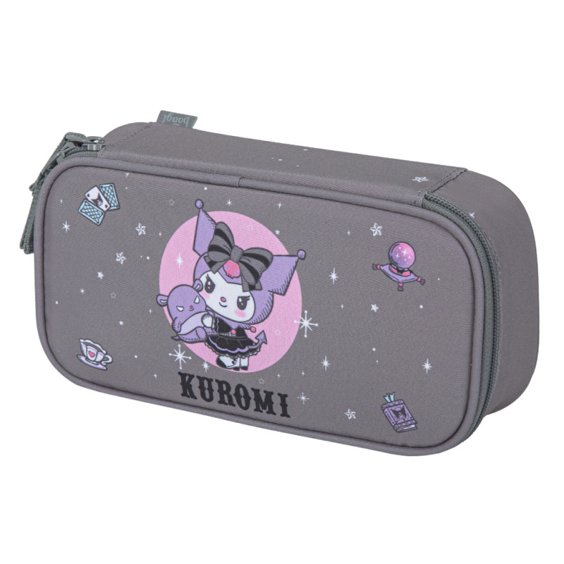 BAAGL SADA 3 Skate Kuromi Grey: batoh, peračník, športová taška GRS 11
