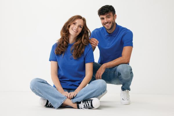 Polo tričko IQONIQ Yosemite z recykl. bavlny kráľovská modrá 4XL 4
