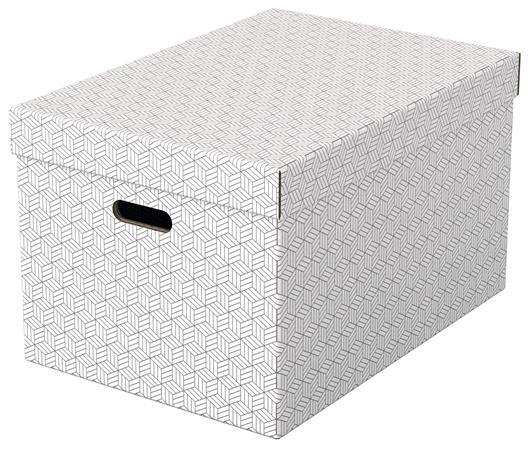 Úložný box, veľkosť L, ESSELTE "Home", biela 1