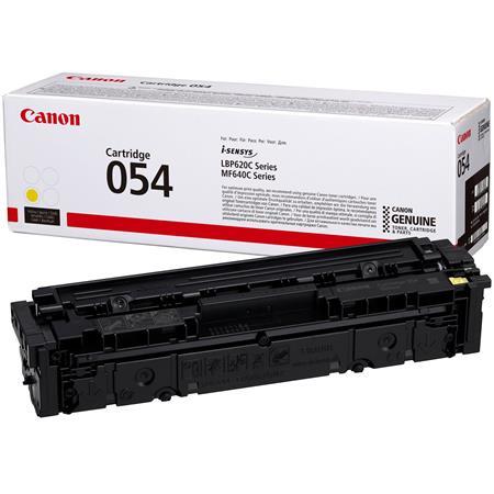 CRG-054 laserový tóner i-Sensys, k tlačiarňam LBP621 623, MF641, 643, CANON, žltá, 1,2k 1