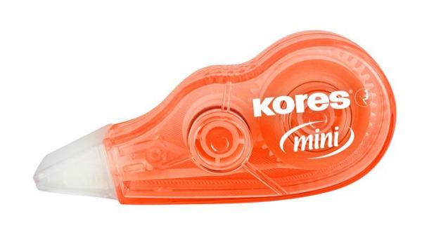 Korekčný roller, 4,2 mm x 3 m, KORES "Mini", mix farieb 5