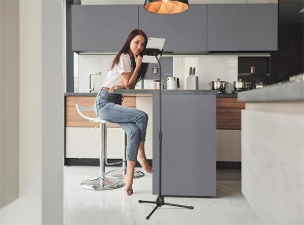 Držiak na tablet, podlahový, DURABLE "Twist floor" 4