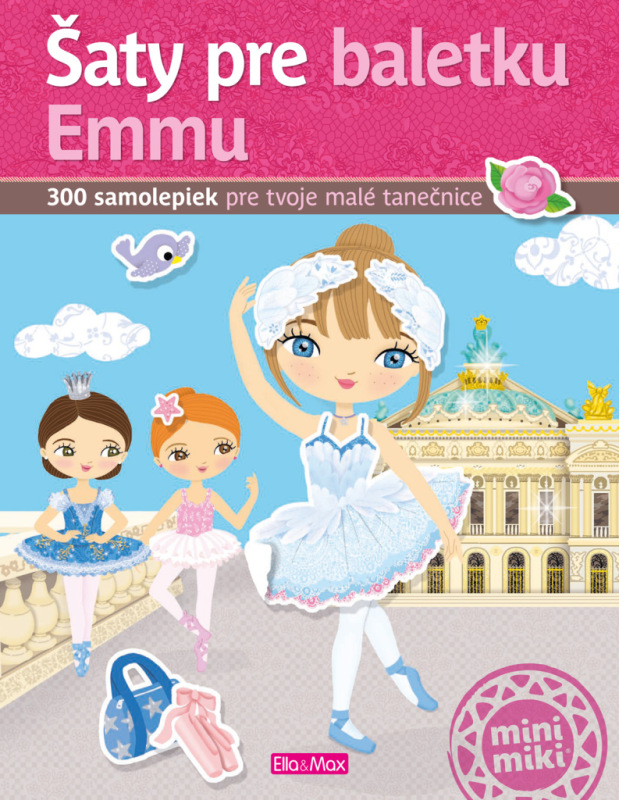 Šaty pre baletku EMMU – Kniha samolepiek 14
