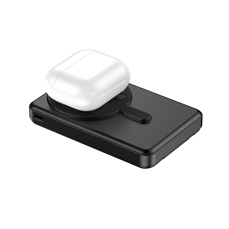 Magnetická powerbanka Urban Vitamín Delano 5v1 10000mAh 20W čierna 7