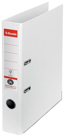 Pákový šanón, 50mm, A4, ekologický, s ochrannou lištou, ESSELTE "No.1", biela 1