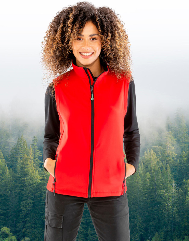 Potlačiteľná dámska Softshell vesta 5