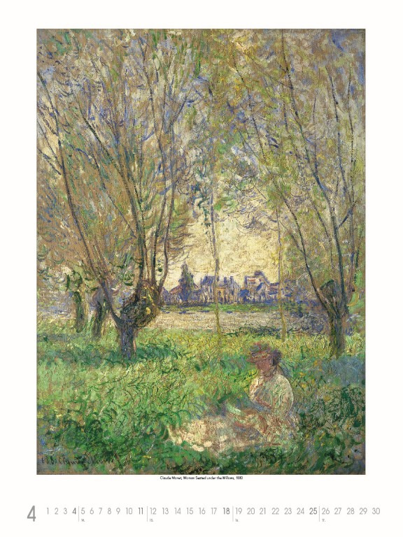 Nástenný kalendár Claude Monet 2027 5