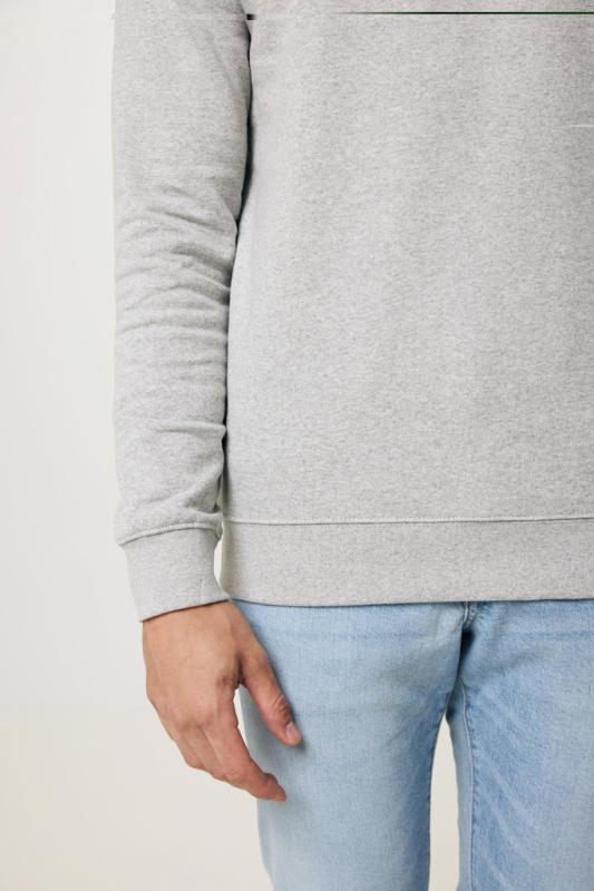 Ľahká mikina IQONIQ Etosha z recykl. bavlny light heather grey XL 16