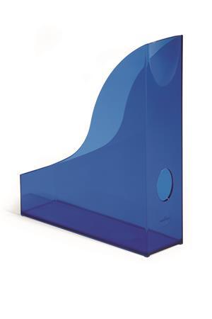 Zakladač, plastový, 73 mm, DURABLE, "Basic", priehľadná modrá 1