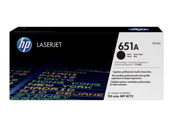 CE340A toner pre Laserjet Enterprise MFP M775 tlačiarne, HP 651A, čierny, 13,5k 1