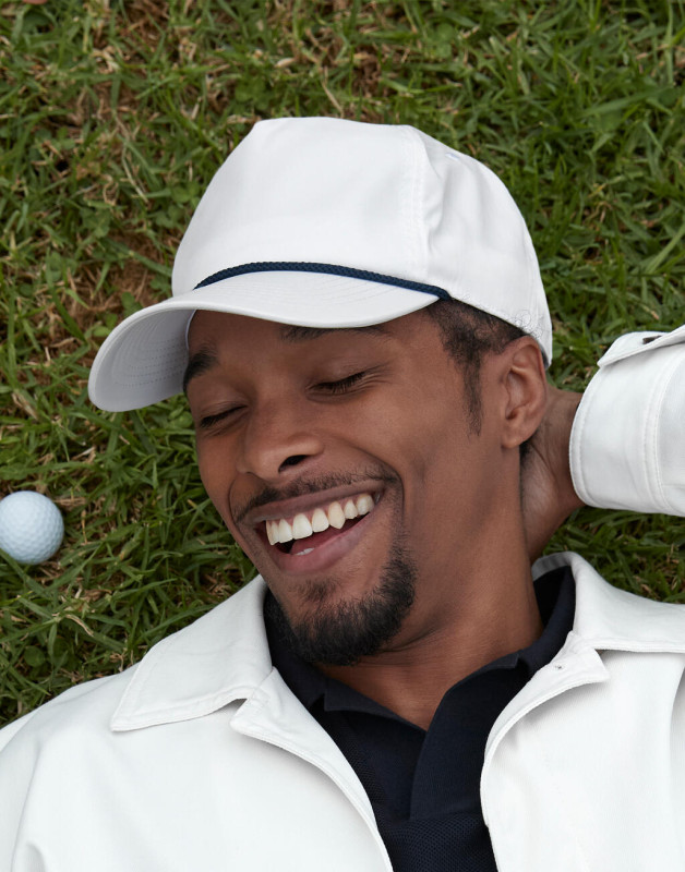 Rope Detail Golf Cap 1