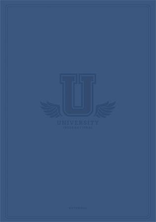 Zošit, A4, štvorčekový, 60 listov, SHKOLYARYK "University International", mix 2