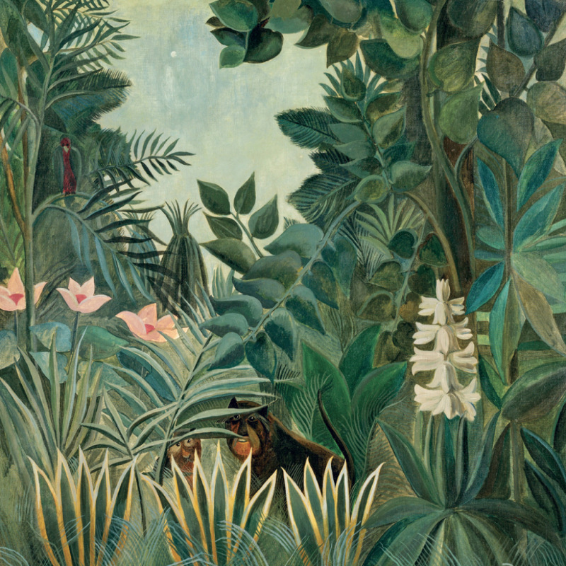 NOTIQUE Poznámkový kalendár Henri Rousseau 2027, 30 x 30 cm 5