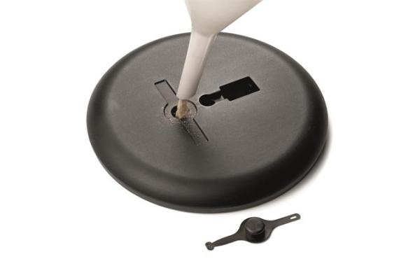 Tabuľa na plagáty, stojanový, A4, hliníkový rám, DURABLE 7