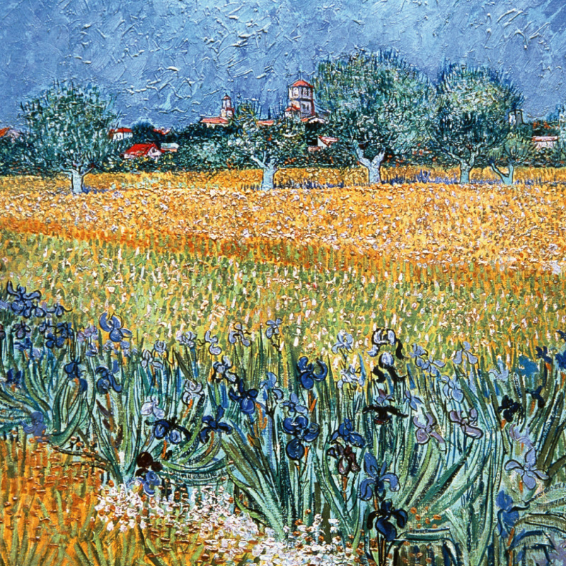 NOTIQUE Grid calendar Vincent van Gogh 2027, 30 x 30 cm 6
