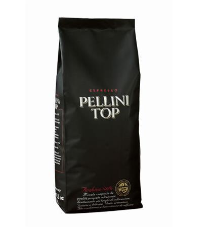 Káva, pražená, zrnková, 500 g, PELLINI "Top" 1