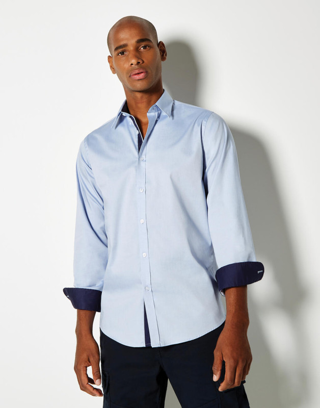 Košeľa Contrast Premium Oxford Button Down LS