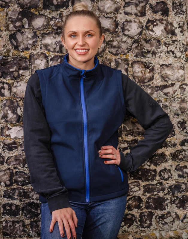 Potlačiteľná dámska Softshell vesta 2