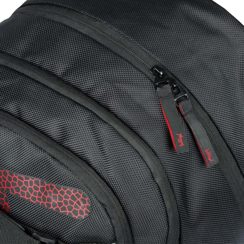 BAAGL Školský batoh Skate Red 6