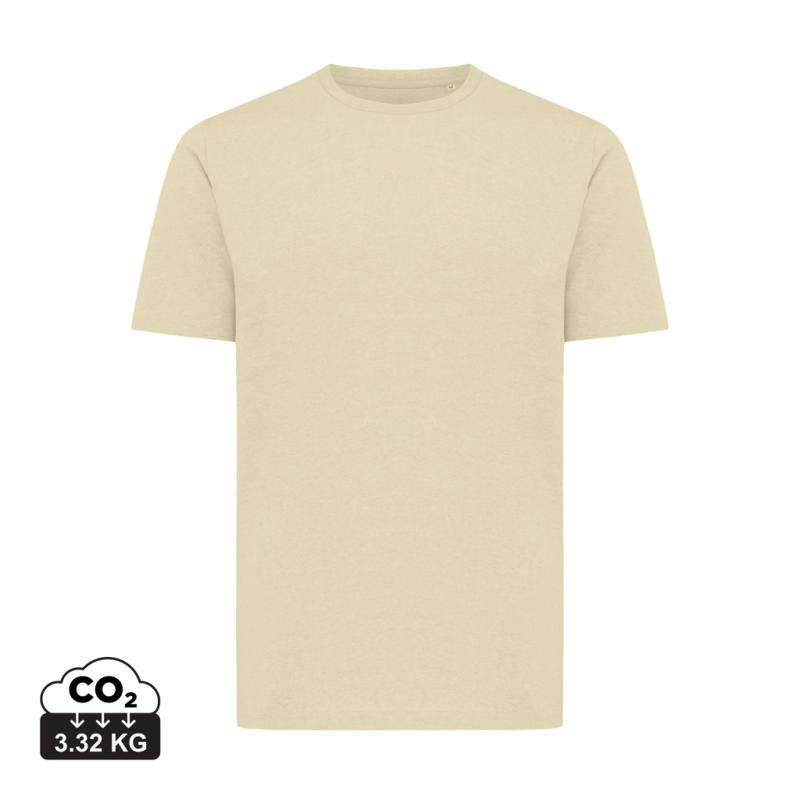 Ľahké tričko IQONIQ Sierra z recykl. bavlny cream yellow L