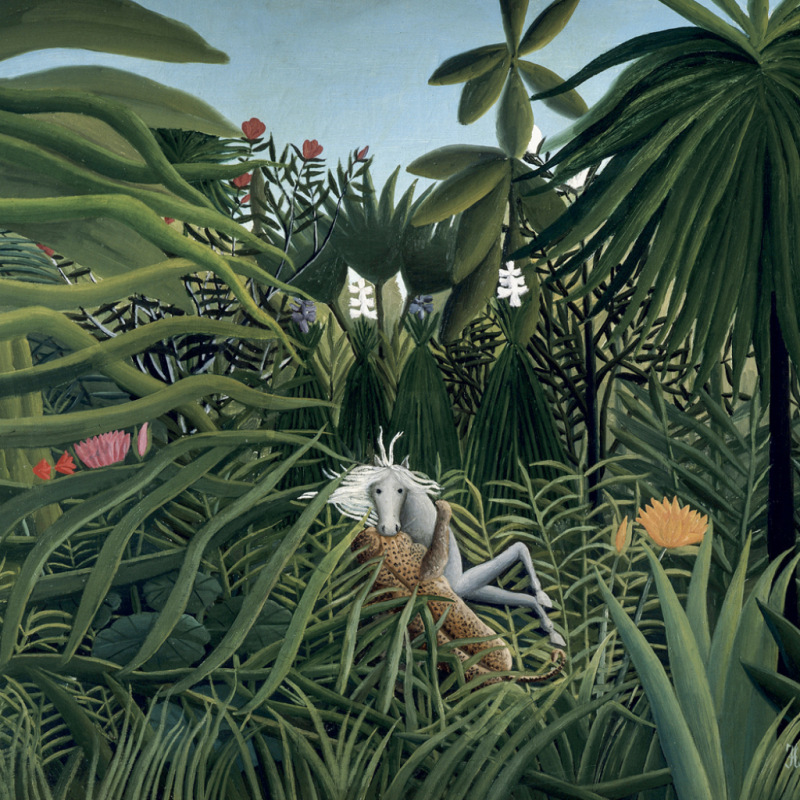 NOTIQUE Poznámkový kalendár Henri Rousseau 2027, 30 x 30 cm 10