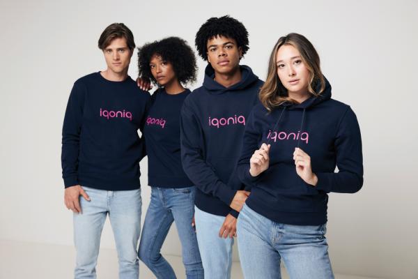 Mikina IQONIQ Zion z recykl. bavlny námornícka modrá XXS 15