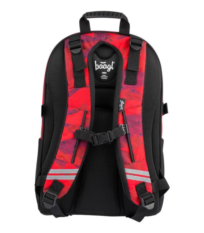 BAAGL Školský batoh Skate Trojuholník 3