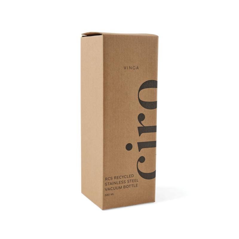 Termo fľaša VINGA Ciro 580ml z RCS recykl. ocele oceľ 8