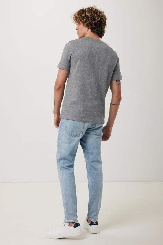 Tričko IQONIQ Brett z recykl. bavlny light heather anthracite XXS 5