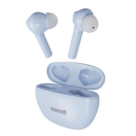Slúchadlá, bezdrôtové, Bluetooth 5.3, s mikrofónom, MAXELL "Dynamic+", svetlomodrá 1