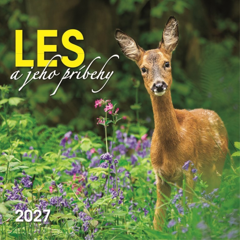 Nástenný kalendár Les a jeho príbehy 2027 1