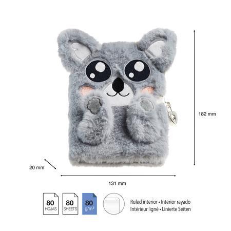 Denník s visiacim zámkom "Koala", APLI Back2Fun 3