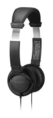 Náhlavné slúchadlá, s mikrofónom, 3,5 mm jack, KENSINGTON 3