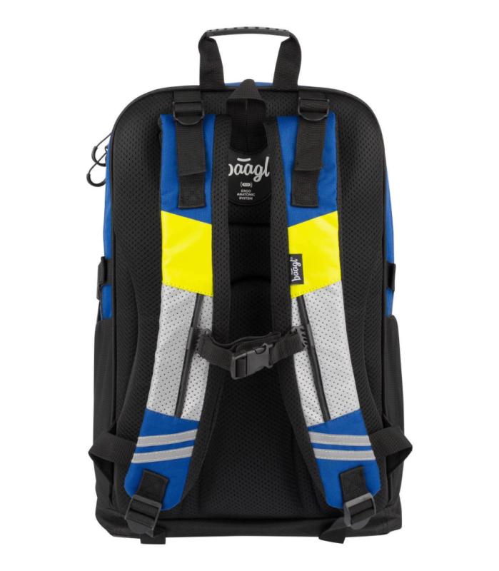BAAGL Školský batoh Cubic Neón 3