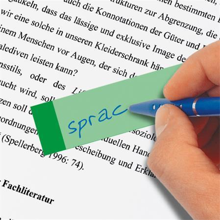 Záložky, papierové, 10x50 záložiek, 15x50 mm, SIGEL "Multicolor", mix farieb 3
