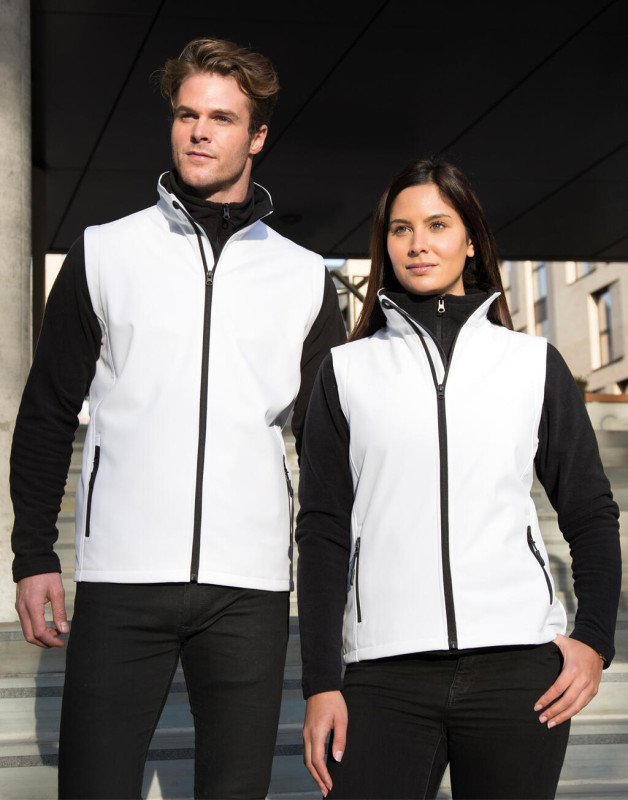Potlačiteľná dámska Softshell vesta 1