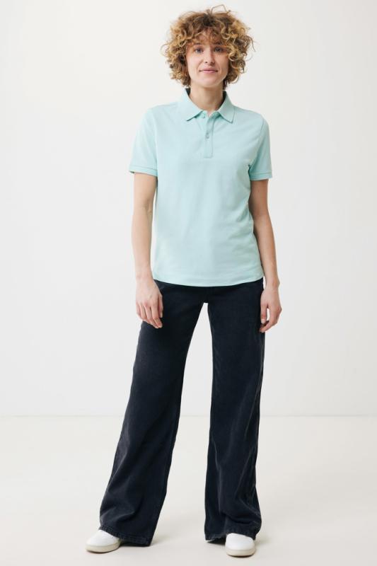 Polo tričko IQONIQ Yosemite z recykl. bavlny crushed mint XXXL 5