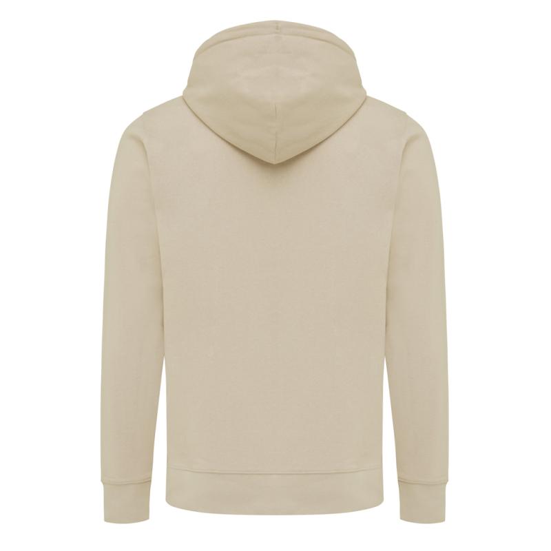 Mikina na zips s kapucňou IQONIQ Abisko z recykl. bavlny desert XS 2