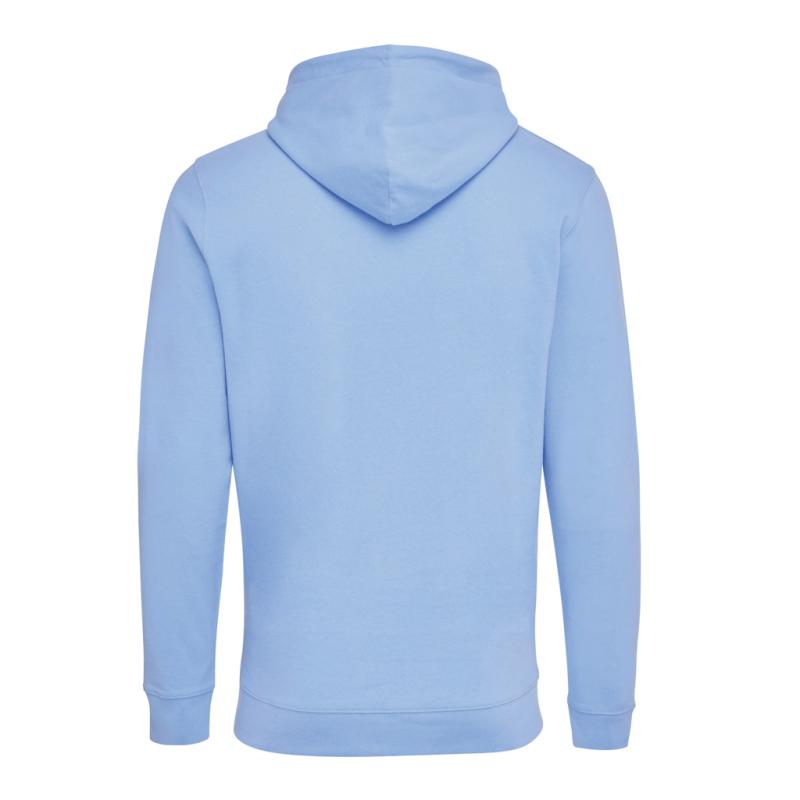 Mikina s kapucňou IQONIQ Jasper z recykl. bavlny sky blue XXXL 2